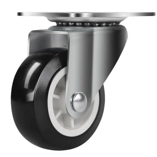 Set of 4 PVC Swivel Furniture Casters – 360° Heavy Duty Wheels Furniture Casters Oasis Select 30pcs Swivel 2inch