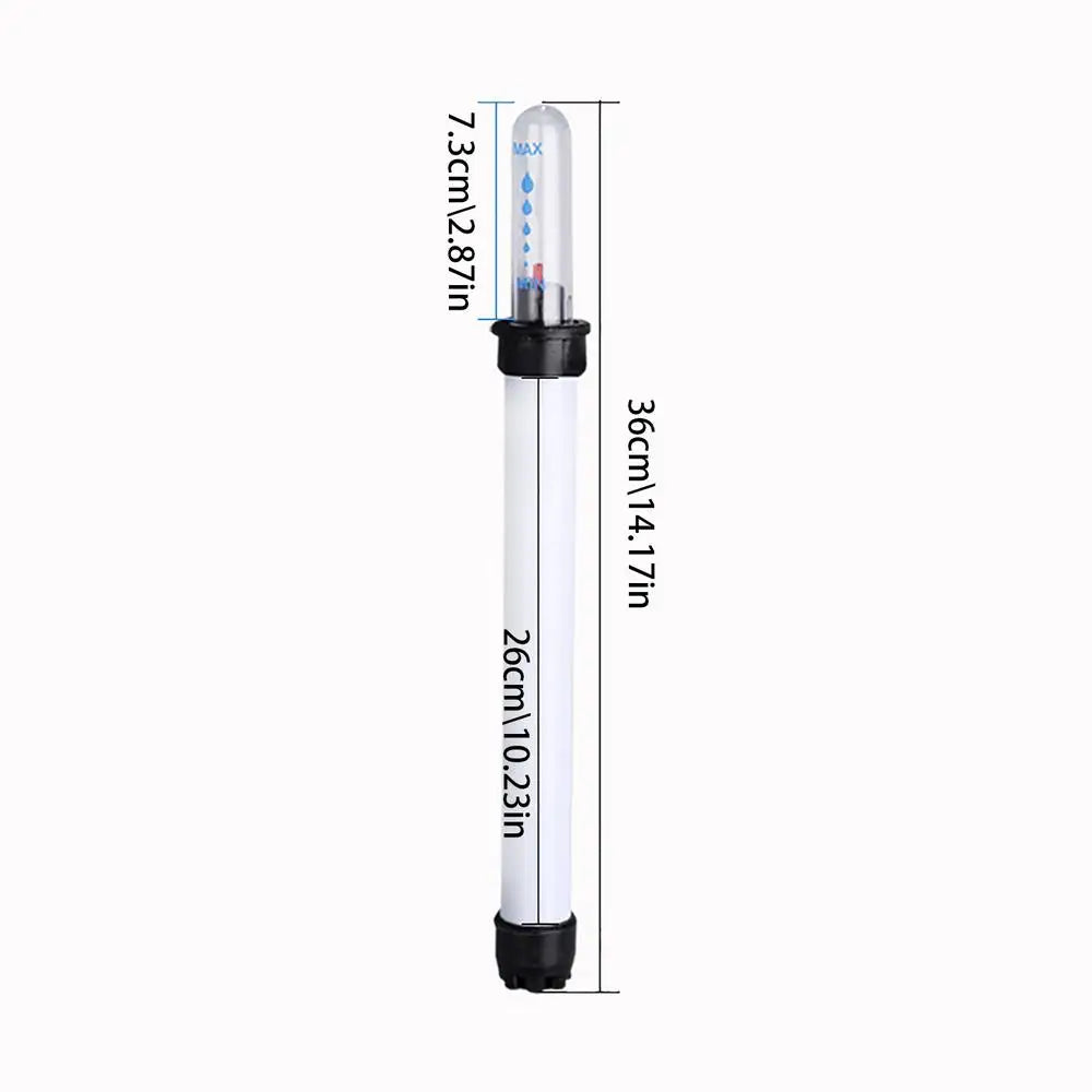 Water Level Meter Buoy Water Shortage Reminder Display Greenhouse Plant Water Level Indicator Soil Moisture Meter Gardening Tool Peaceful Pleasures Health and Wellness 36cm