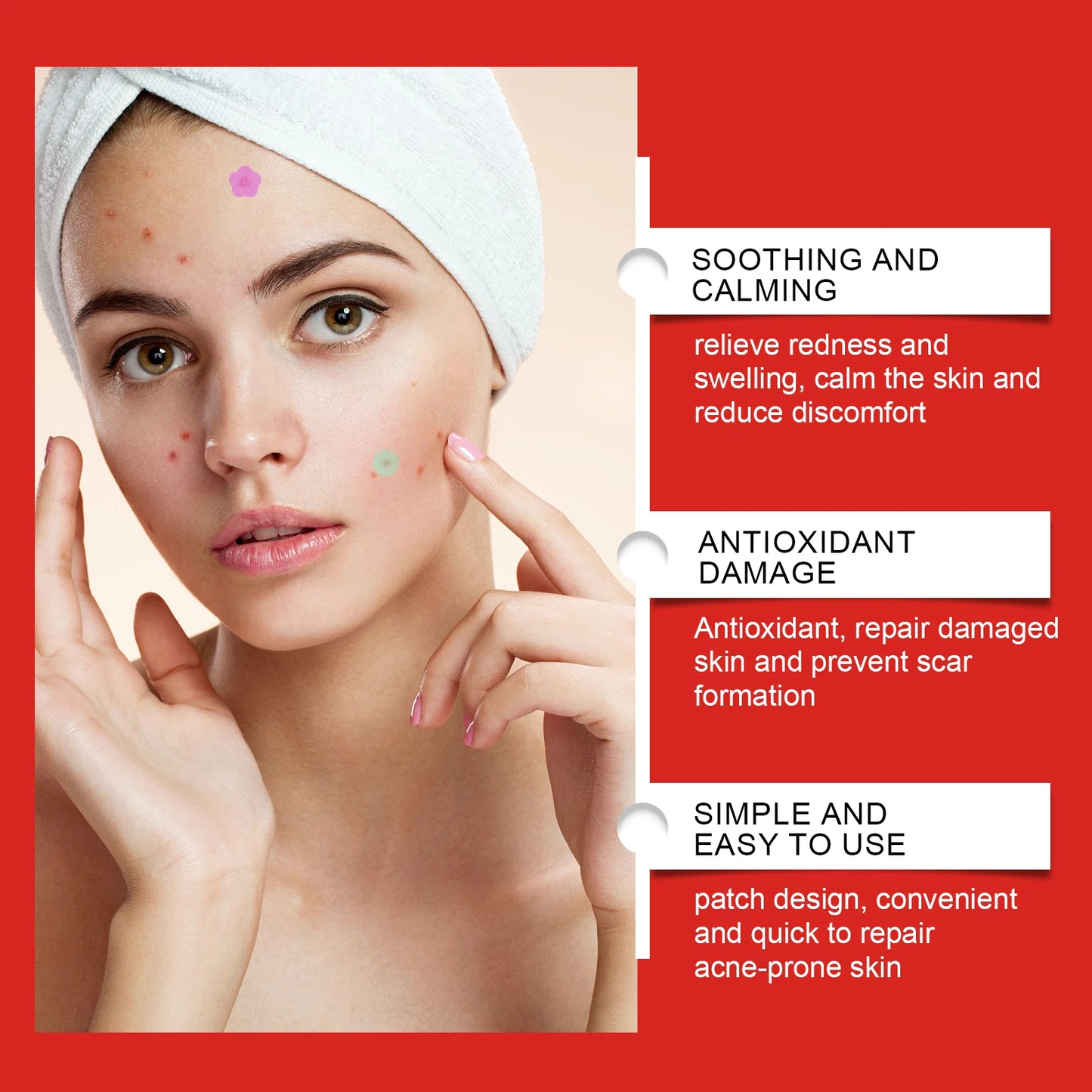 240-Pack Salicylic Acid Acne Patches – Cute Fun Shapes