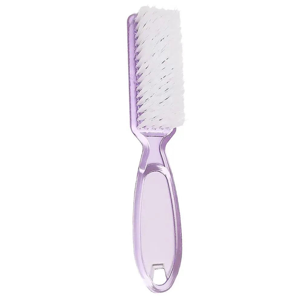 Deep Cleaning Nail Scrubber Brush – Fingernail & Toenail Cleaner with Ergonomic Handle (1/2pcs) Peaceful Pleasures Health and Wellness purple-2PCS