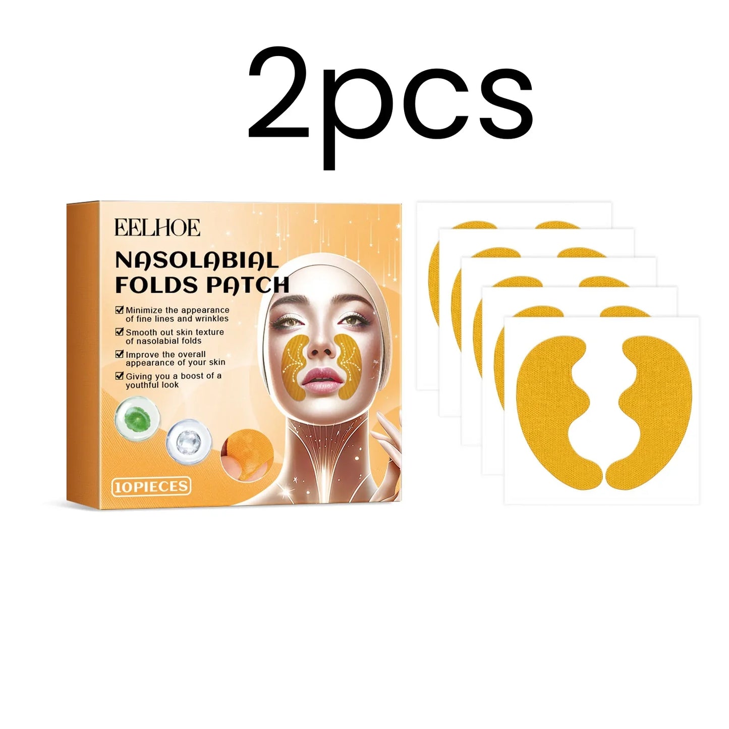 EELHOE Nasolabial Fold Patches – Anti-Wrinkle & Skin Firming