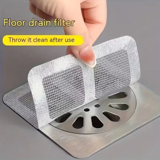 Disposable Self-Adhesive Hair Catcher Stickers for Shower & Drain Drain Hair Catcher Peaceful Pleasures Health and Wellness