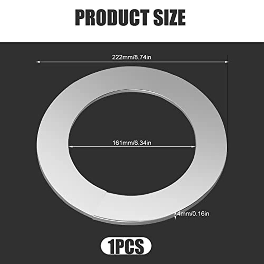 Faucet Decorative Cover Stainless Steel Round Pipe Gas Water Heater