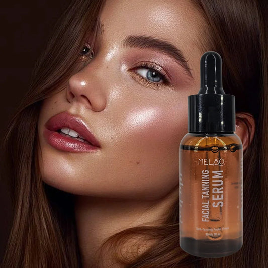 Melao Self-Tanning Drops – Moisturizing Bronzing Serum Face & Body Self-Tanning Serum Peaceful Pleasures Health and Wellness
