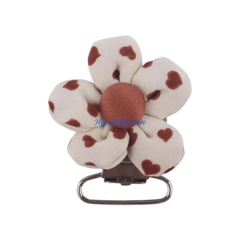 DIY Flower Baby Pacifier Clip – 4 Patterns, Girls & Boys