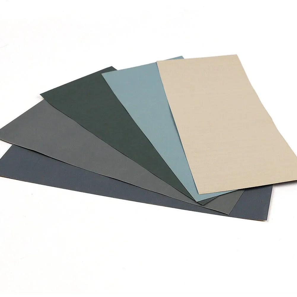5-Pack Wet & Dry Sandpaper 2000–7000 Grit | Silicon Carbide