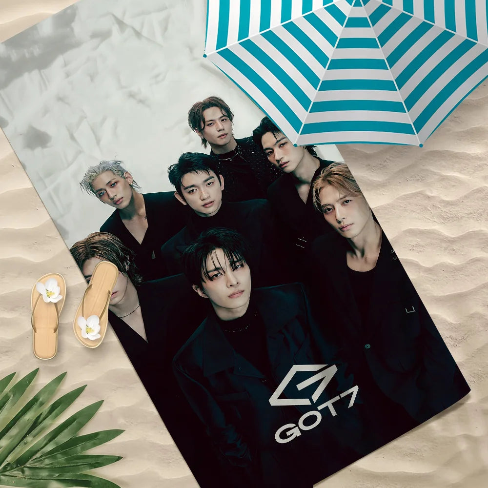 GOT7 Kpop Beach Towel – Quick Dry Sports & Travel Towel