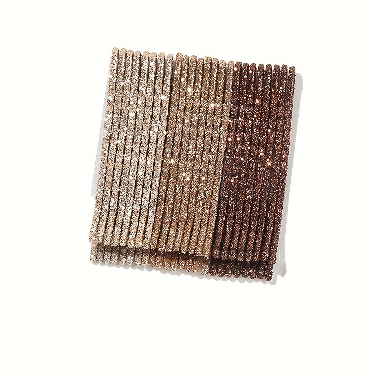24pcs Sparkly Glitter Bobby Pins – Alloy Hair Pins for Women Peaceful Pleasures Health and Wellness Coffee