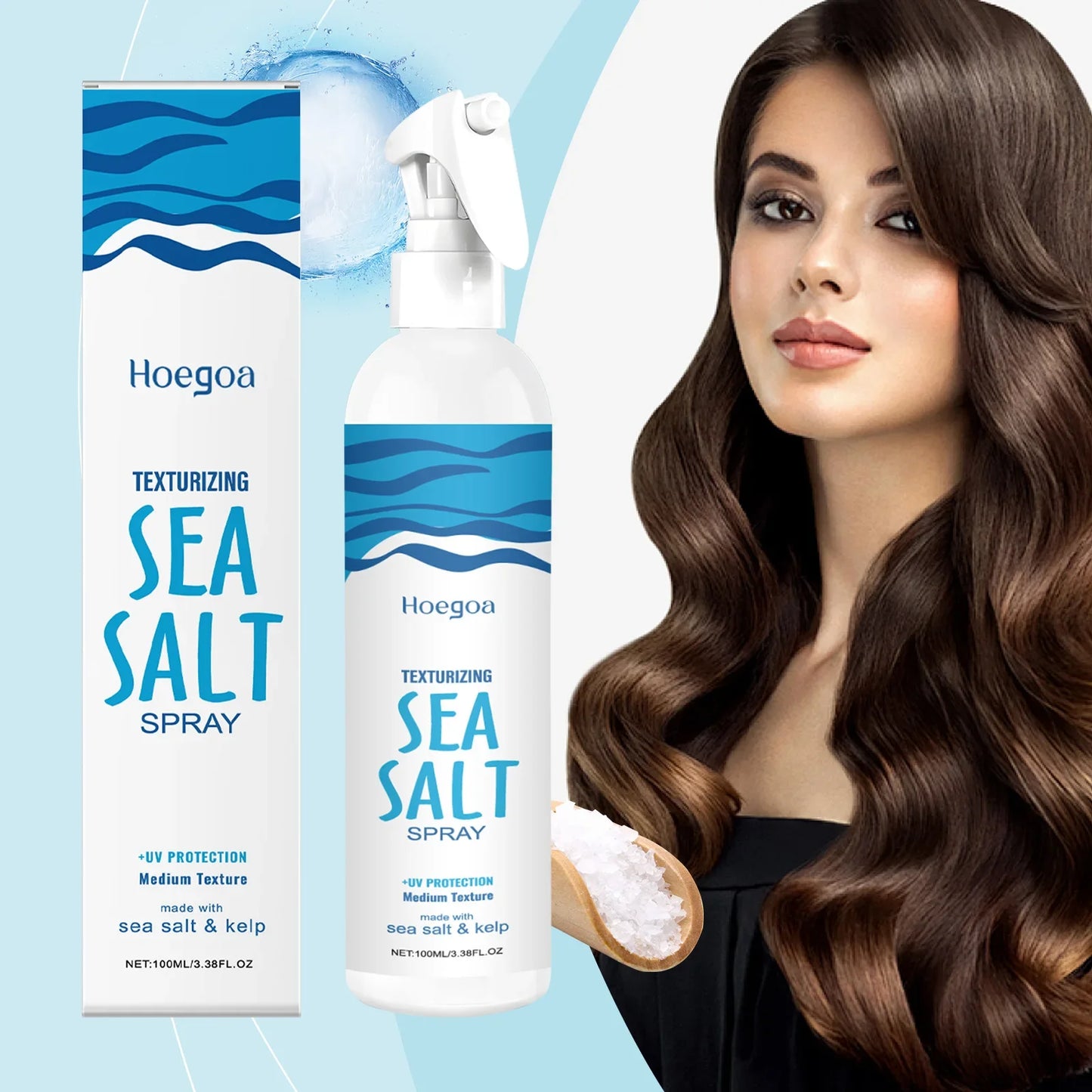 HOEGOA Sea Salt Hair Spray – Volume, Texture & Hold 100ml