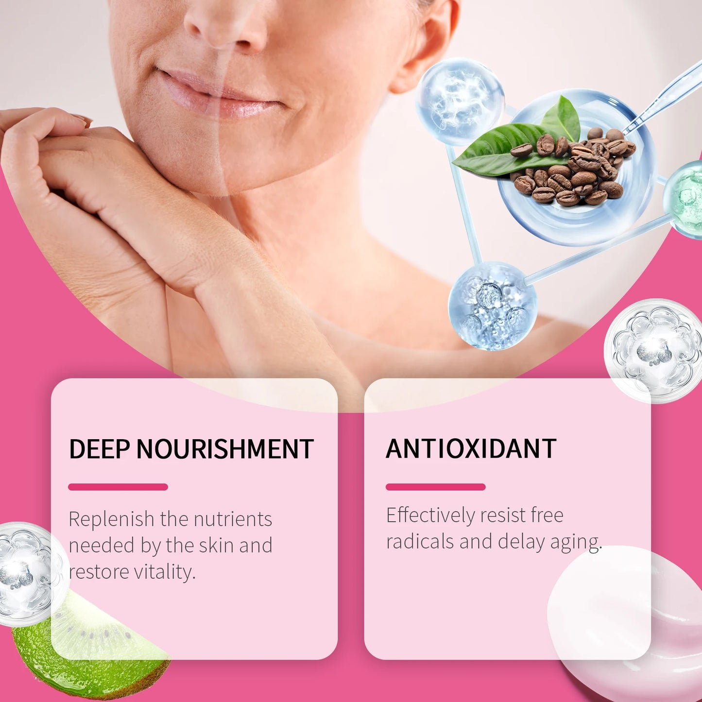 Night Face Cream Repair Damaged Skin Treatment Firming Increase Elasticity Lifting Tighten Reduce Dullness Brightening Skin Care Peaceful Pleasures Health and Wellness