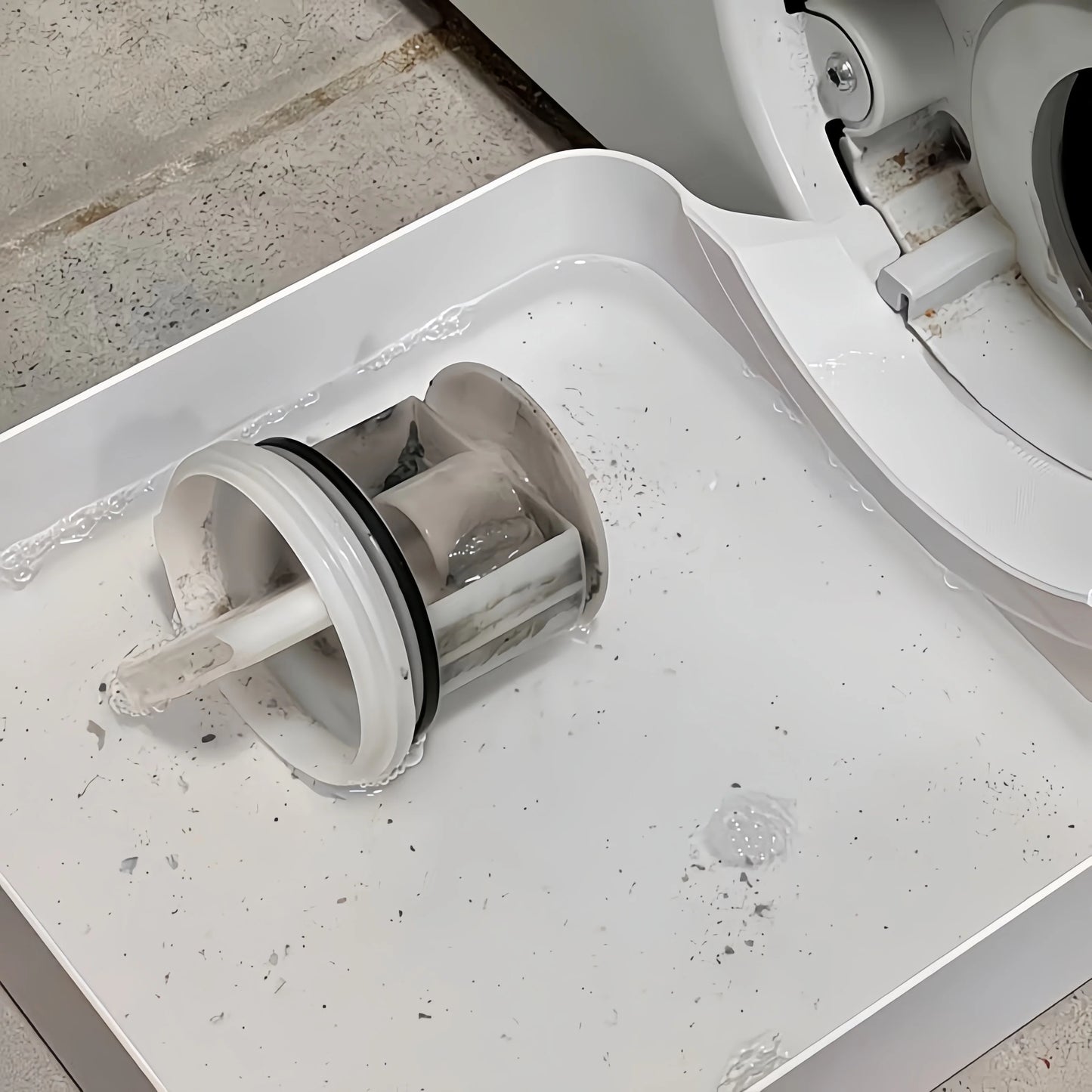 Washing Machine Drain Tray Water Catch Box Leak Proof Pan Drum Washer