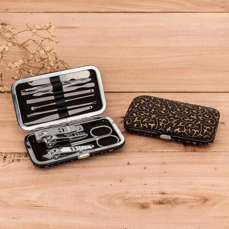 11-Piece Smiley Nail Clipper & Trimming Tools Set | Nail Care Kit
