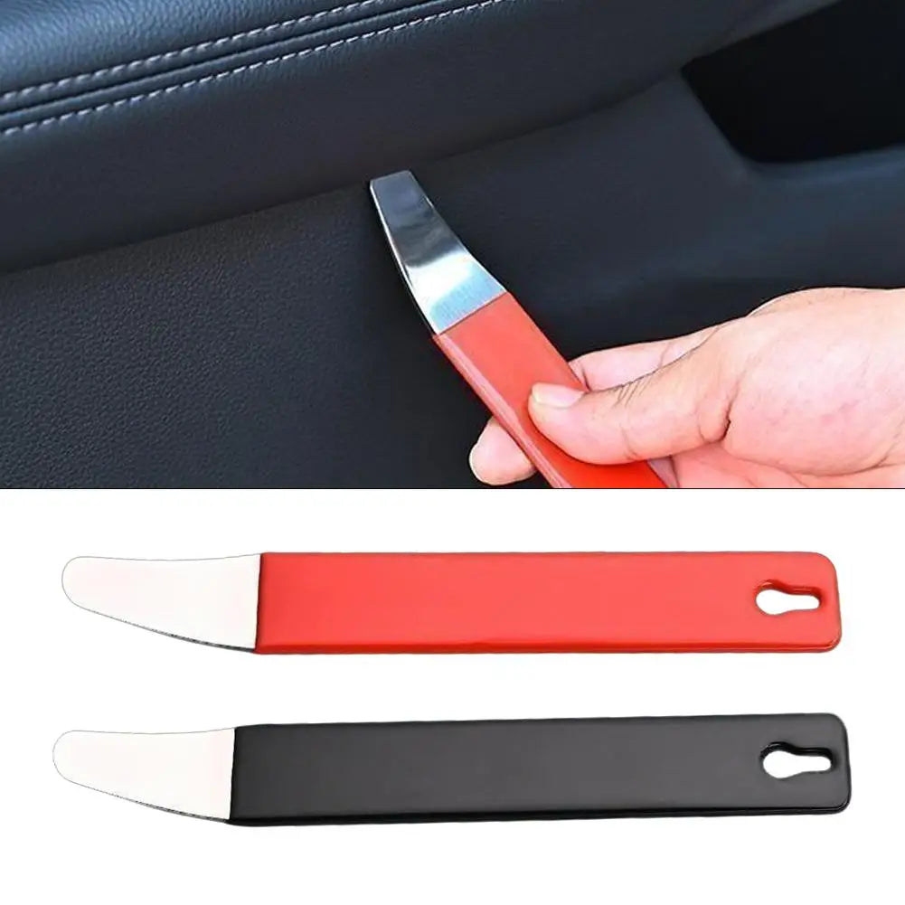 Stainless Steel Car Pry Board Car Trim Removal Level Pry Tools Door Panel Audio Terminal Fastener Driver Automotive Repair Parts Peaceful Pleasures Health and Wellness