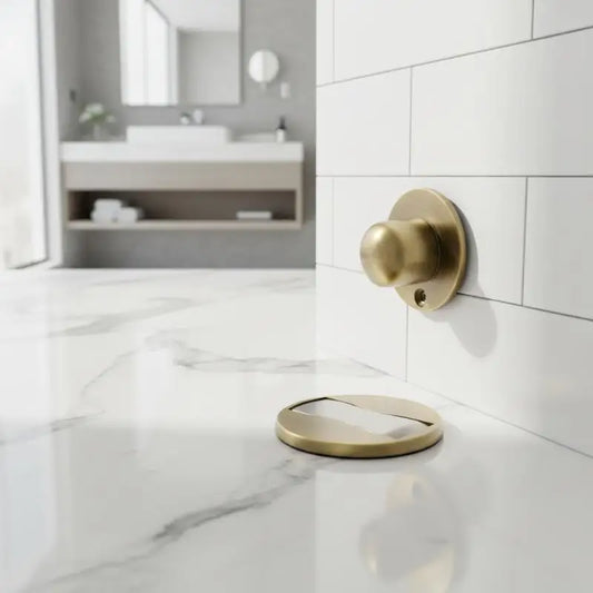Strong Magnetic Door Stop Invisible 1 PC Punch Free Easy Install for Bedroom Bathroom Wall Protection Home Office Use Peaceful Pleasures Health and Wellness