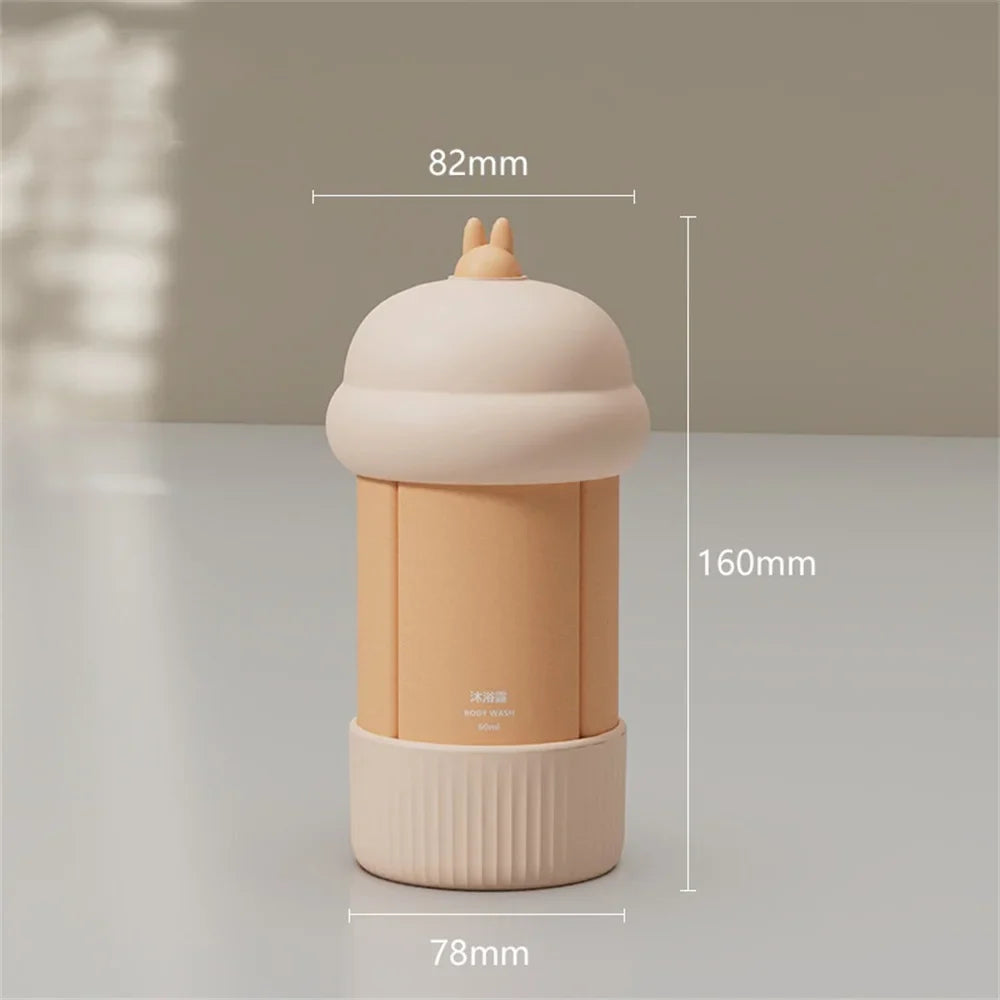 4-in-1 Refillable Travel Bottle – Leak-Proof & TSA Approved