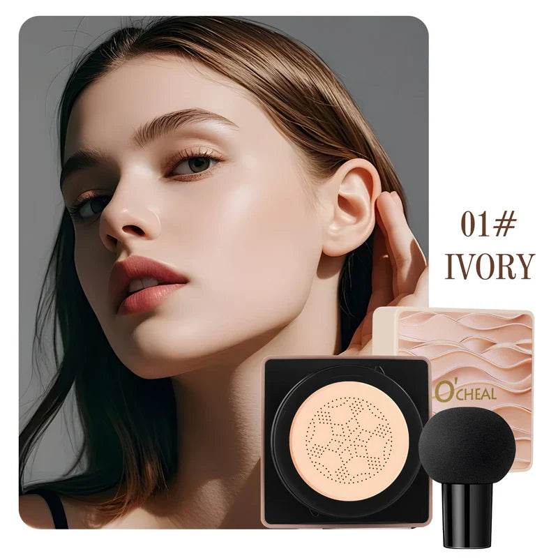 O'CHEAL Mushroom Cushion CC Cream – Waterproof & Oil Control