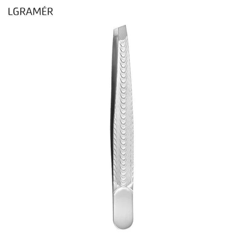 Stainless Steel Eyebrow Tweezers – Precision Hair Removal Tool