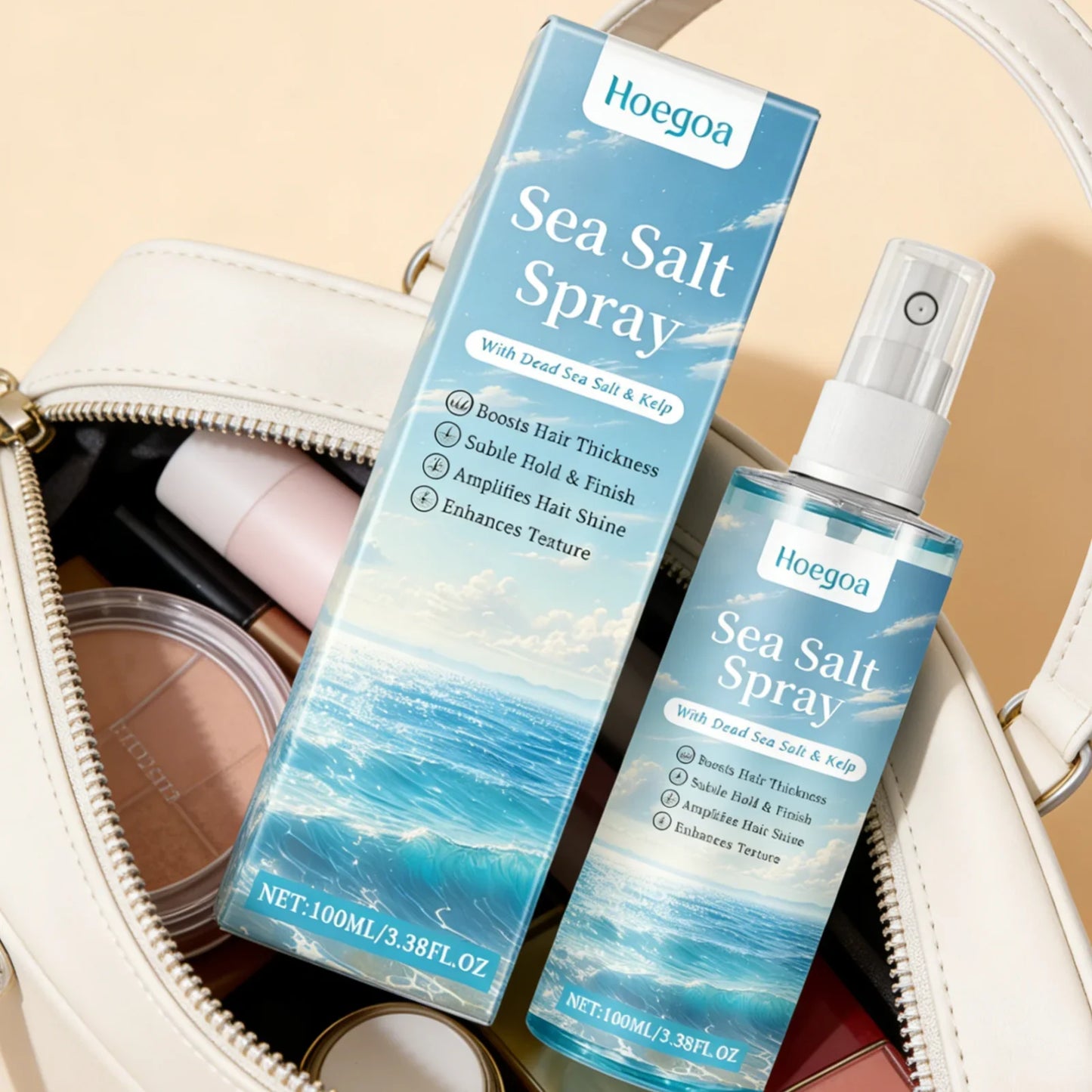 Hoegoa Sea Salt Hair Texturizing Spray – Volume & Hold 100ml