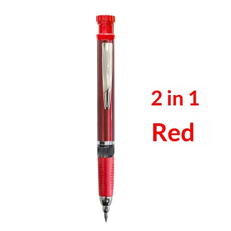 2.8mm Carpenter Mechanical Pencil with Built-in Sharpener
