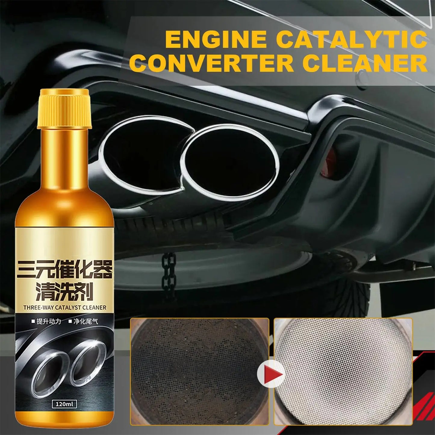 Catalytic Converter & Engine Cleaner 120ml – Deep Clean Formula