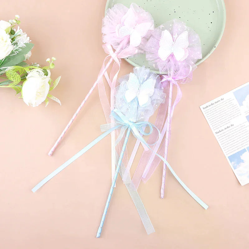 Butterfly Fairy Wand Princess Cosplay Prop for Girls
