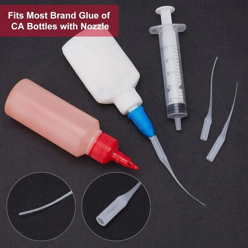 100pcs Precision CA Glue Micro-Tips Applicator | Arts & Crafts