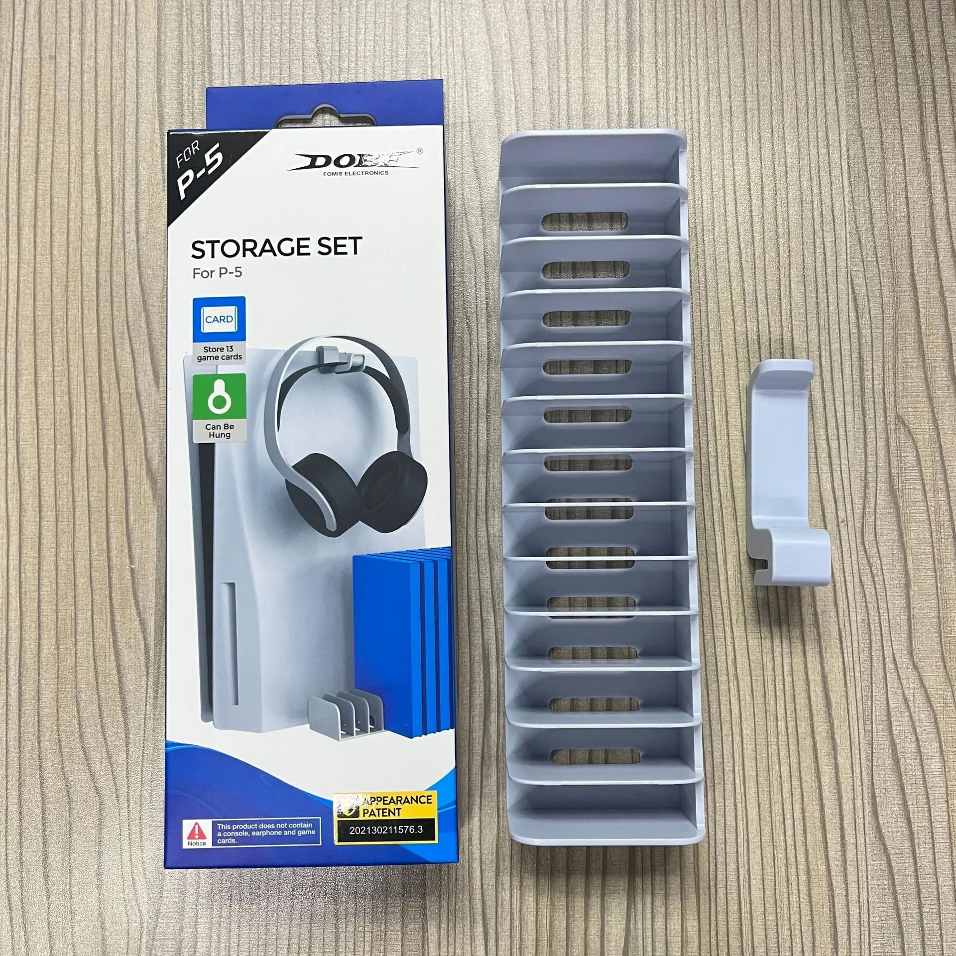 100% New Game Console Hanging Bracket Discs Storage Display Stand For PS5 Headset Storage Rack Hanging Bracket Game Accessories Peaceful Pleasures Health and Wellness