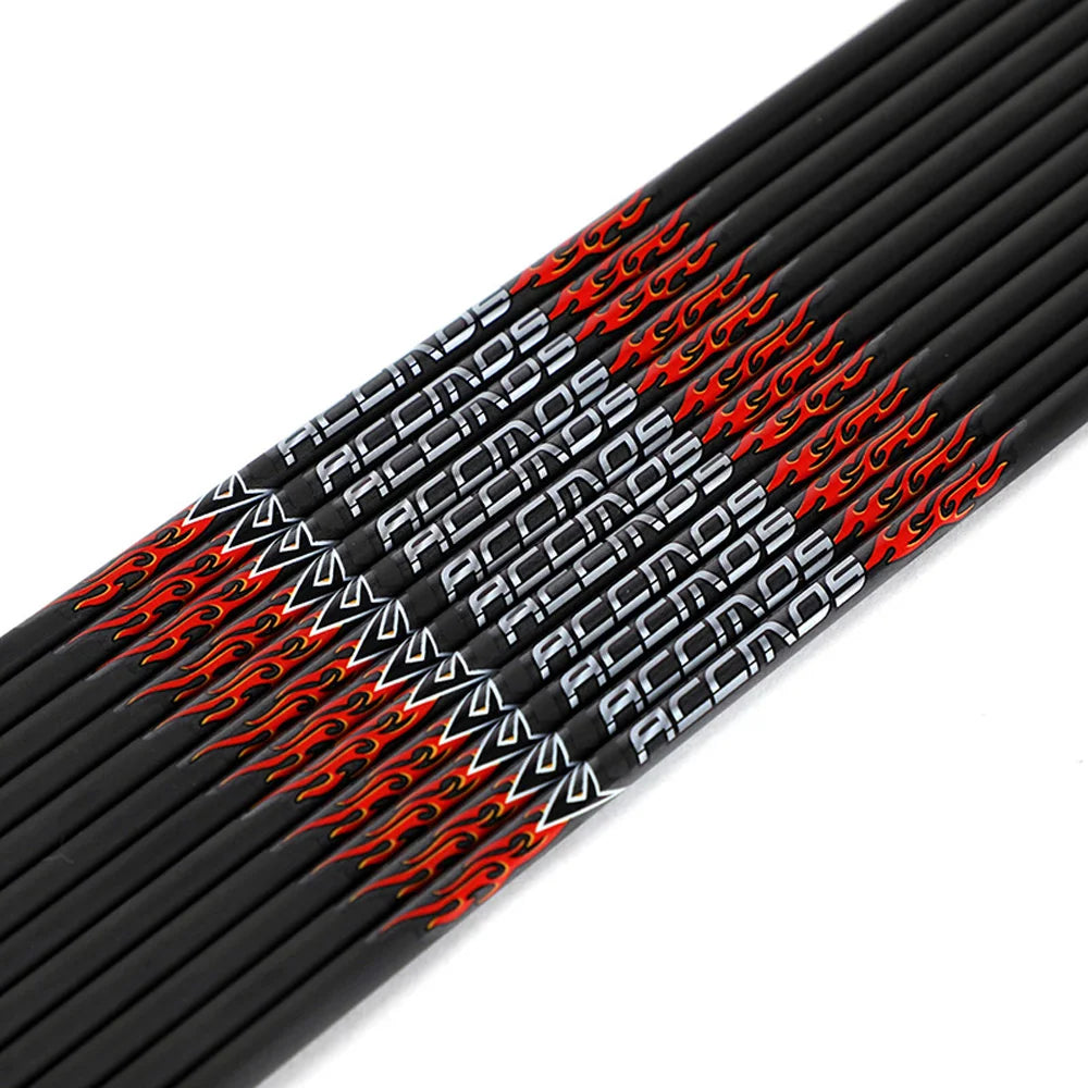 6- ID4 Straightness 0 001 Pure Carbon Arrow Sp400-1500 Recurve