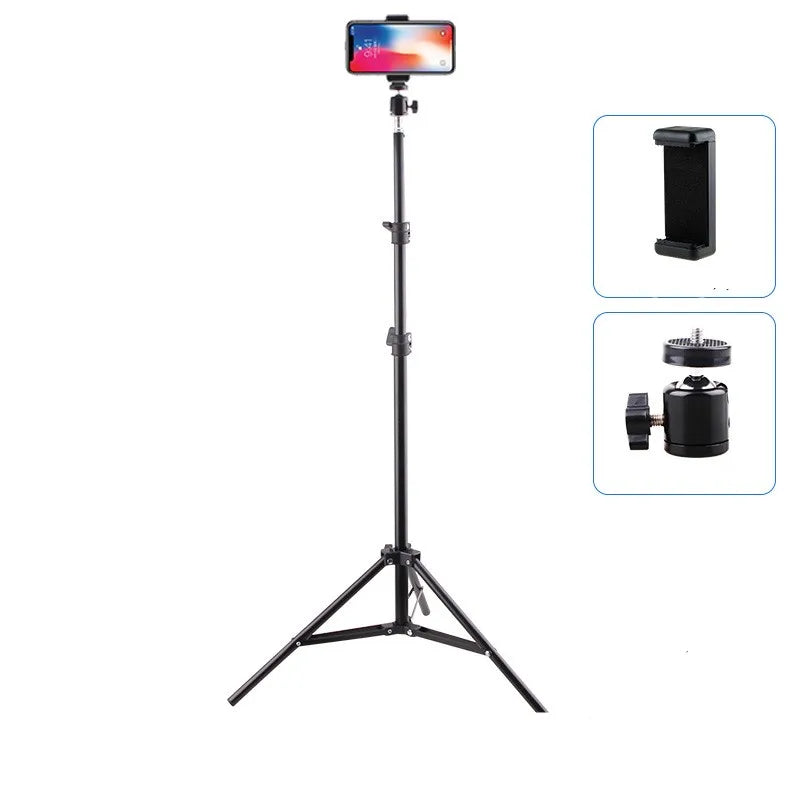 Mobile phone live support photo tripod multi-functional video recording selfie landing tripod Peaceful Pleasures Health and Wellness