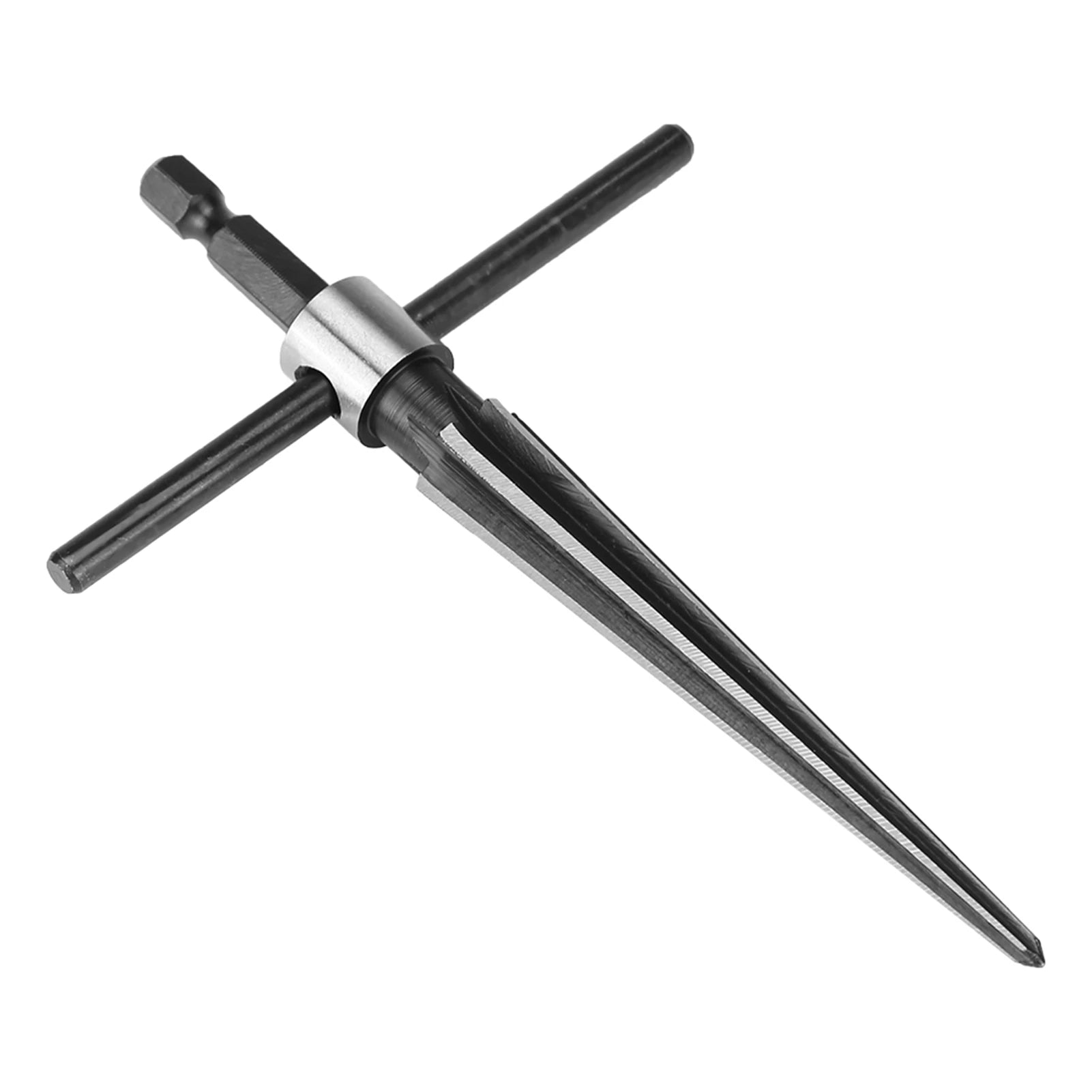 HandHeld Reamer T Handle Reamer Hex Reamer Bridge Pin Hole Handheld T Shape Tapered Hex Reamer Handle Drilling Tool Reamer Peaceful Pleasures Health and Wellness
