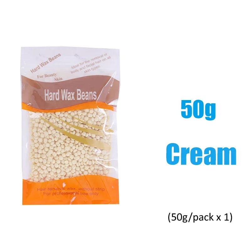 Hard Wax Beans 50/200/500g – Painless Body Hair Removal