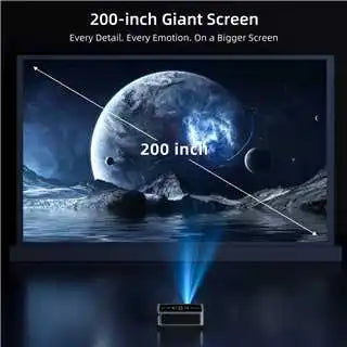 Native 1080P 8K Decode Smart Projector Android 9.0 350ANSI Dual WiFi BT5.0 Dolby Audio 4D Keystone Home Theater Projector Peaceful Pleasures Health and Wellness