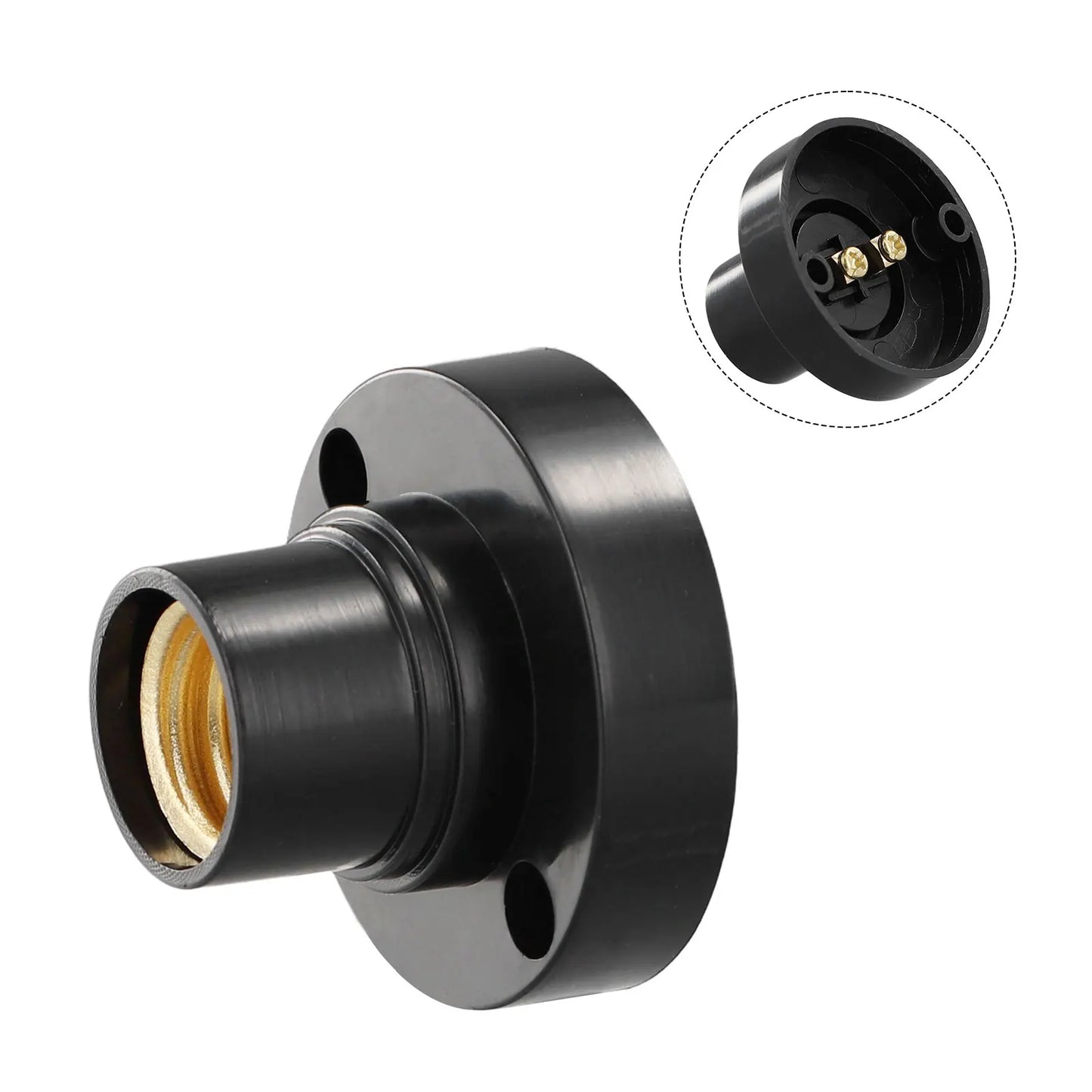 E14 Screw Lamp Holder | Surface Fix Light Bulb Socket Base