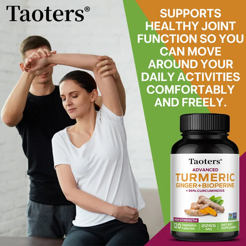 Turmeric Curcumin 2100mg + BioPerine | Joint & Immune Support