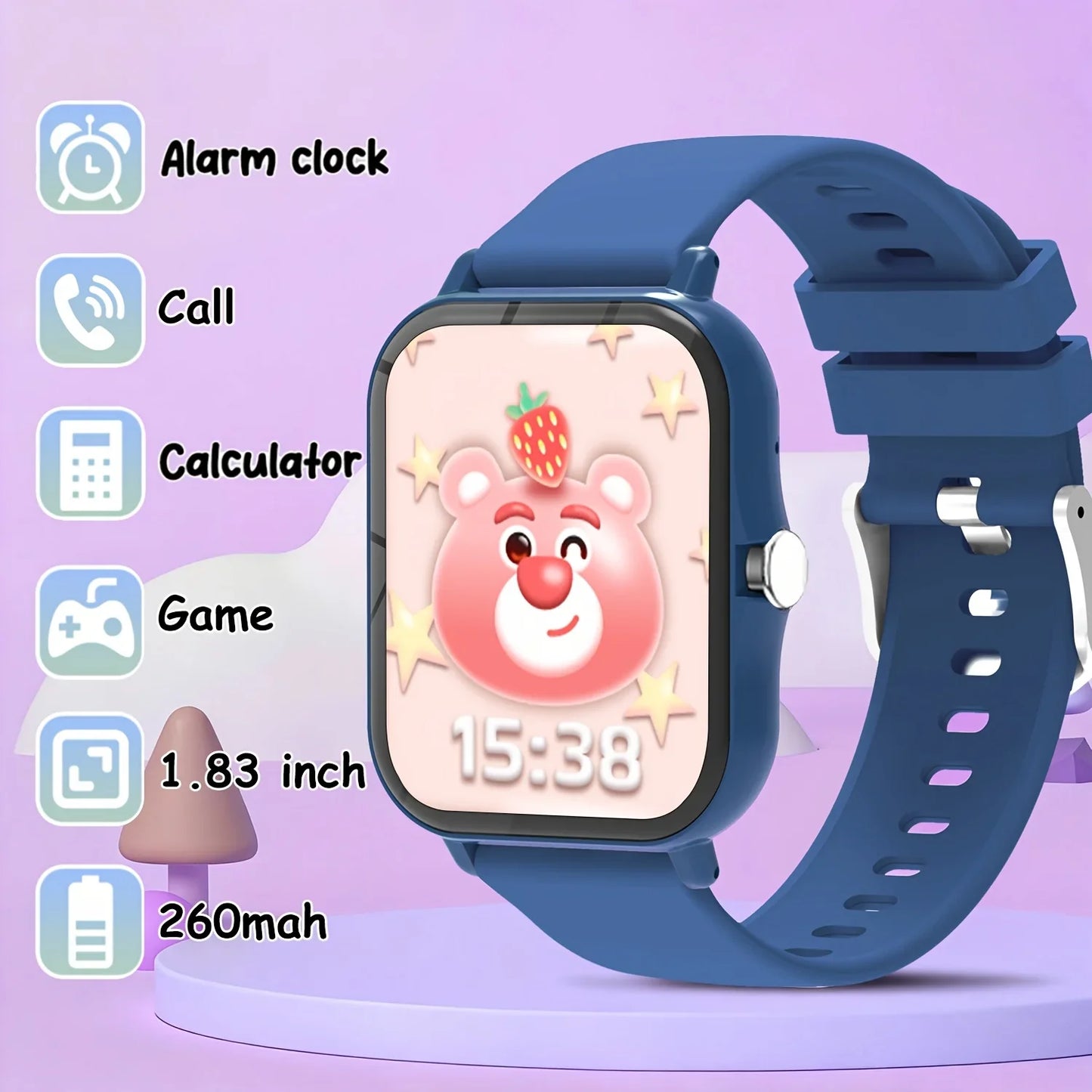 ERUN Kids Smartwatch – Calling, Music, Steps & Sleep Tracker