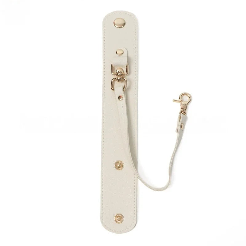 PU Leather Scarf Buckle Clip – Hat & Handbag Travel Hanger