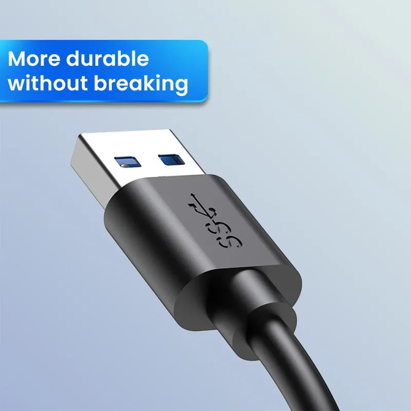 USB 3.0 Hub 4-Port Splitter with Type-C Power Port, Multi USB Expander for Laptop PC USB Adapter for U Disk Mouse Peaceful Pleasures Health and Wellness