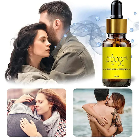 Men's Pheromone Perfume Oil – Long-Lasting Attraction Scent 10ml Perfume Oil Peaceful Pleasures Health and Wellness Women use