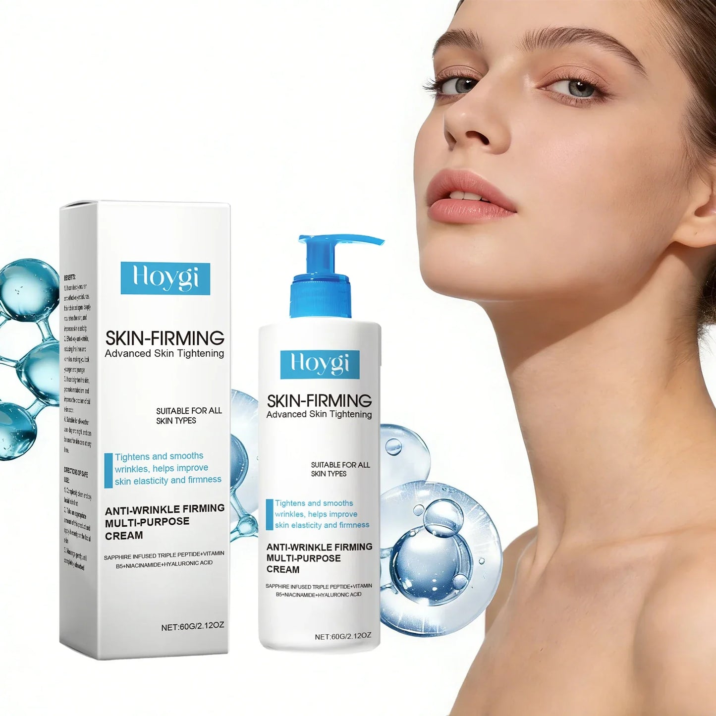 Hoygi Triple Peptide Body Lotion – Firming & Moisturizing Cream