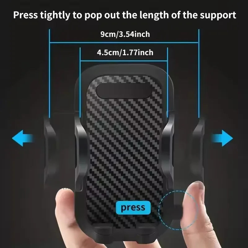 Dashboard Car Phone Holder | Gravity Suction Cup Mount All Phones