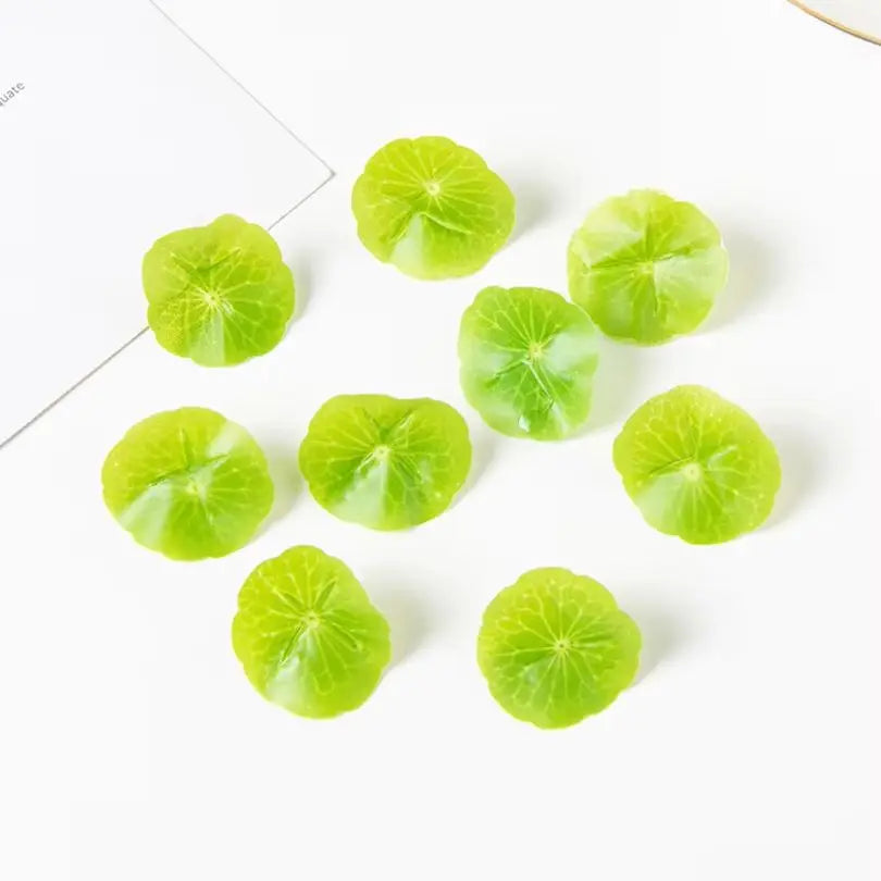 Artificial Green Lotus Leaves 50/100 Pcs – Wedding Party Decor