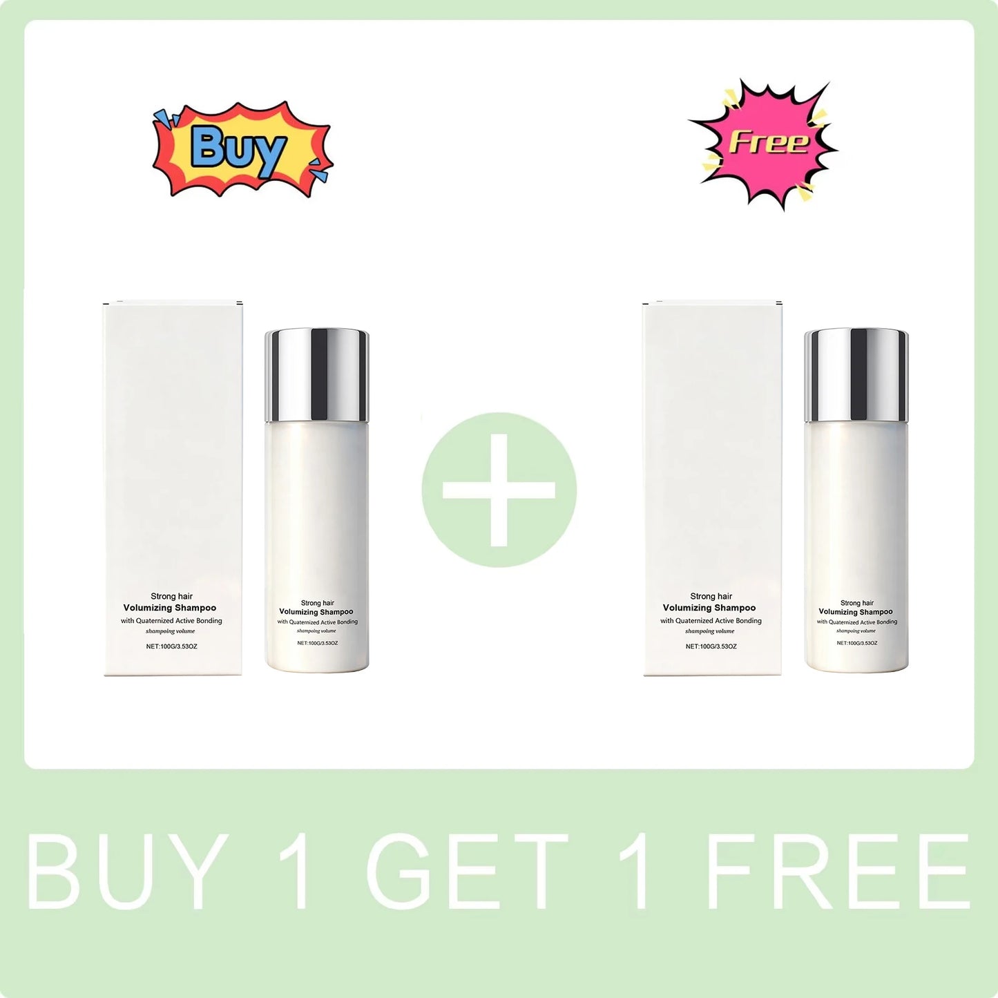 Volumizing Shampoo Thickening & Strengthening Hair Nourishing Scalp Reduce Dry Frizz Hair Lasting Freshing Repair Hair Care Peaceful Pleasures Health and Wellness Buy 1 Get 1 Free