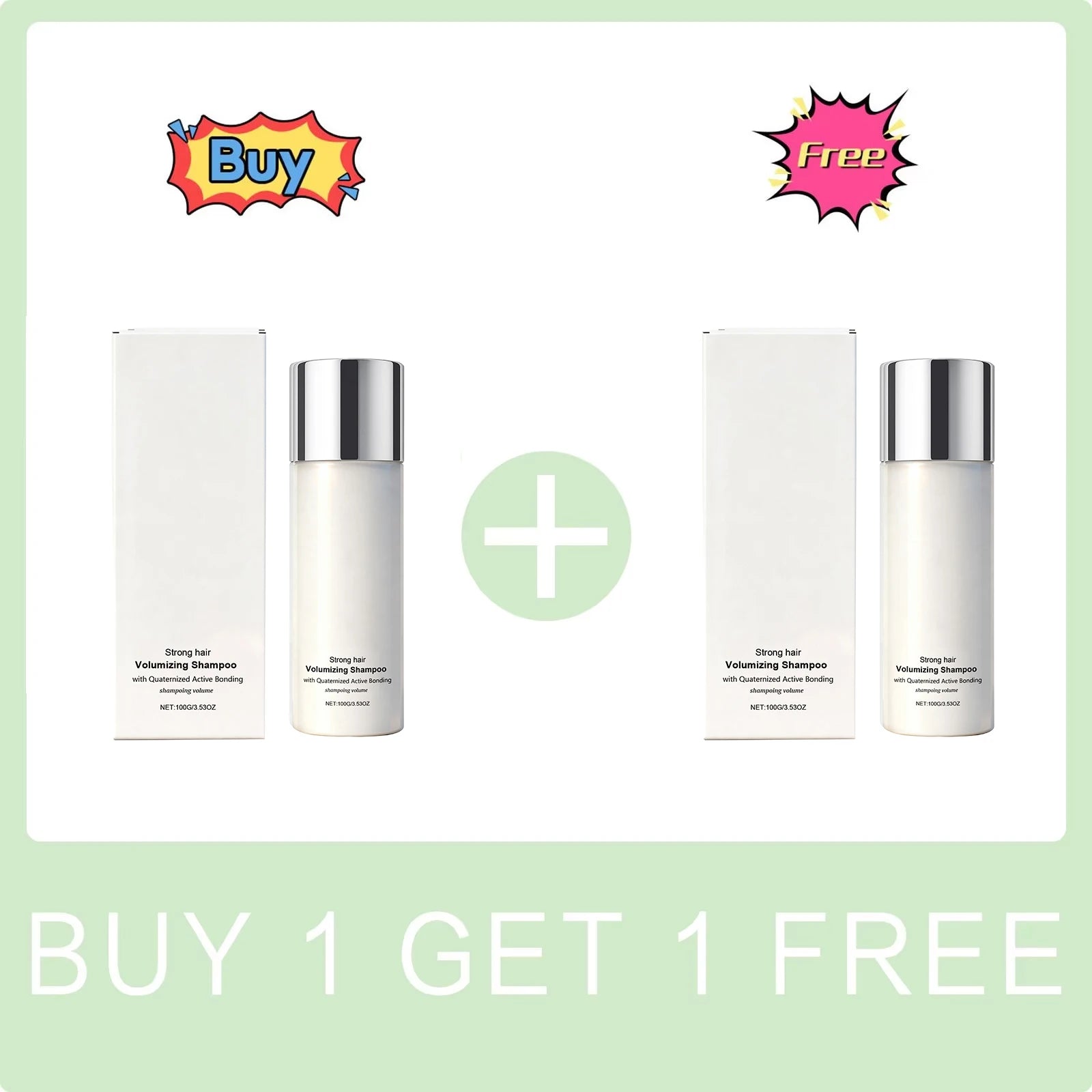 Volumizing Shampoo Thickening & Strengthening Hair Nourishing Scalp Reduce Dry Frizz Hair Lasting Freshing Repair Hair Care Peaceful Pleasures Health and Wellness Buy 1 Get 1 Free