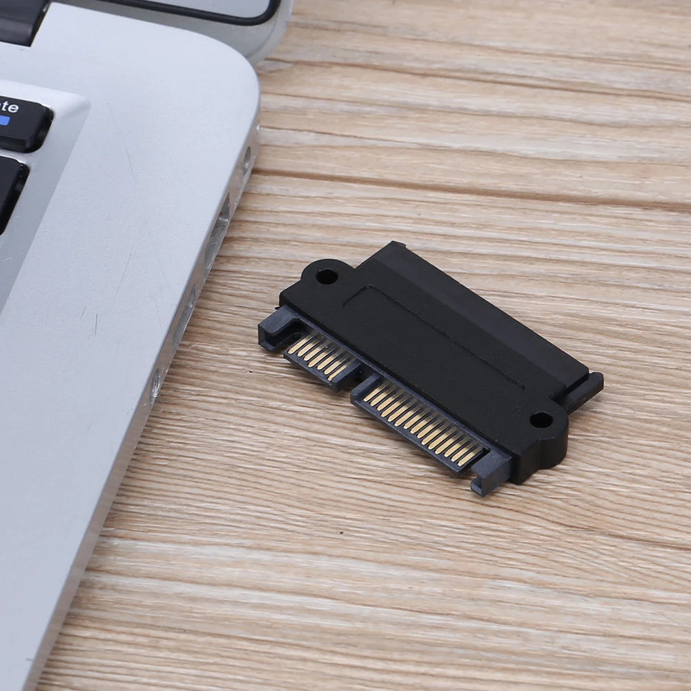SFF 8482 SAS to SATA 180 Degree Angle Adapter Converter Straight Head SAS Hard Drive to Motherboard SATA Adapter for PC Peaceful Pleasures Health and Wellness