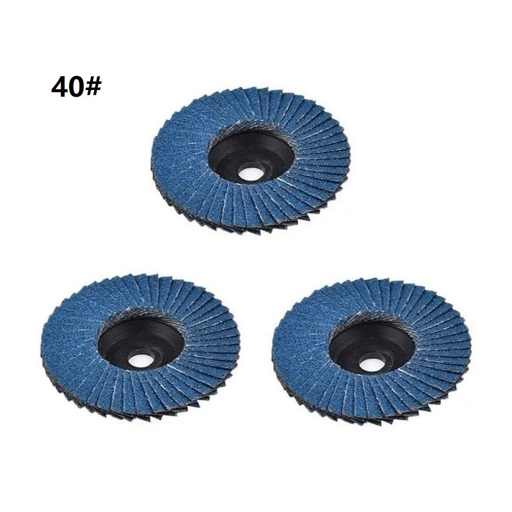 Flat Flap Discs Sanding Disc Bore Mini Angle Grinder Grinding Wheel