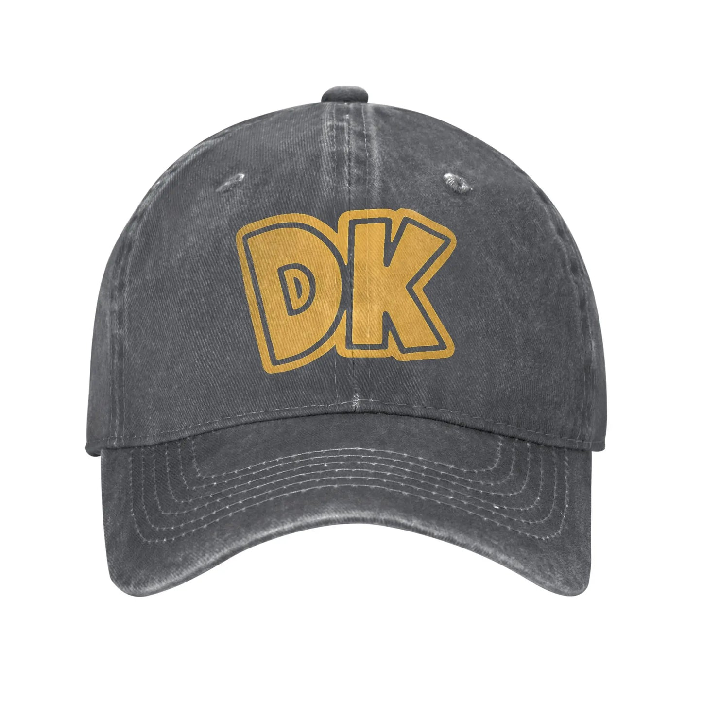 Donkeys Kongs Sun Baseball Cap Logo Women Men Print Trucker Hat Summer Vintage Outdoor Sports High Quality Baseball Caps Peaceful Pleasures Health and Wellness Dark Grey One Size