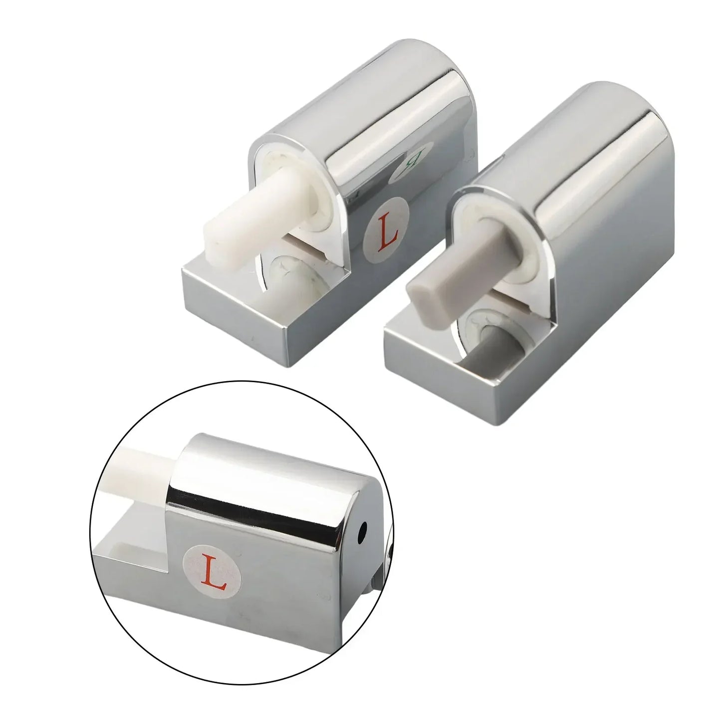 Soft Close Toilet Seat Hinge Replacement Set | ABS Top Fix