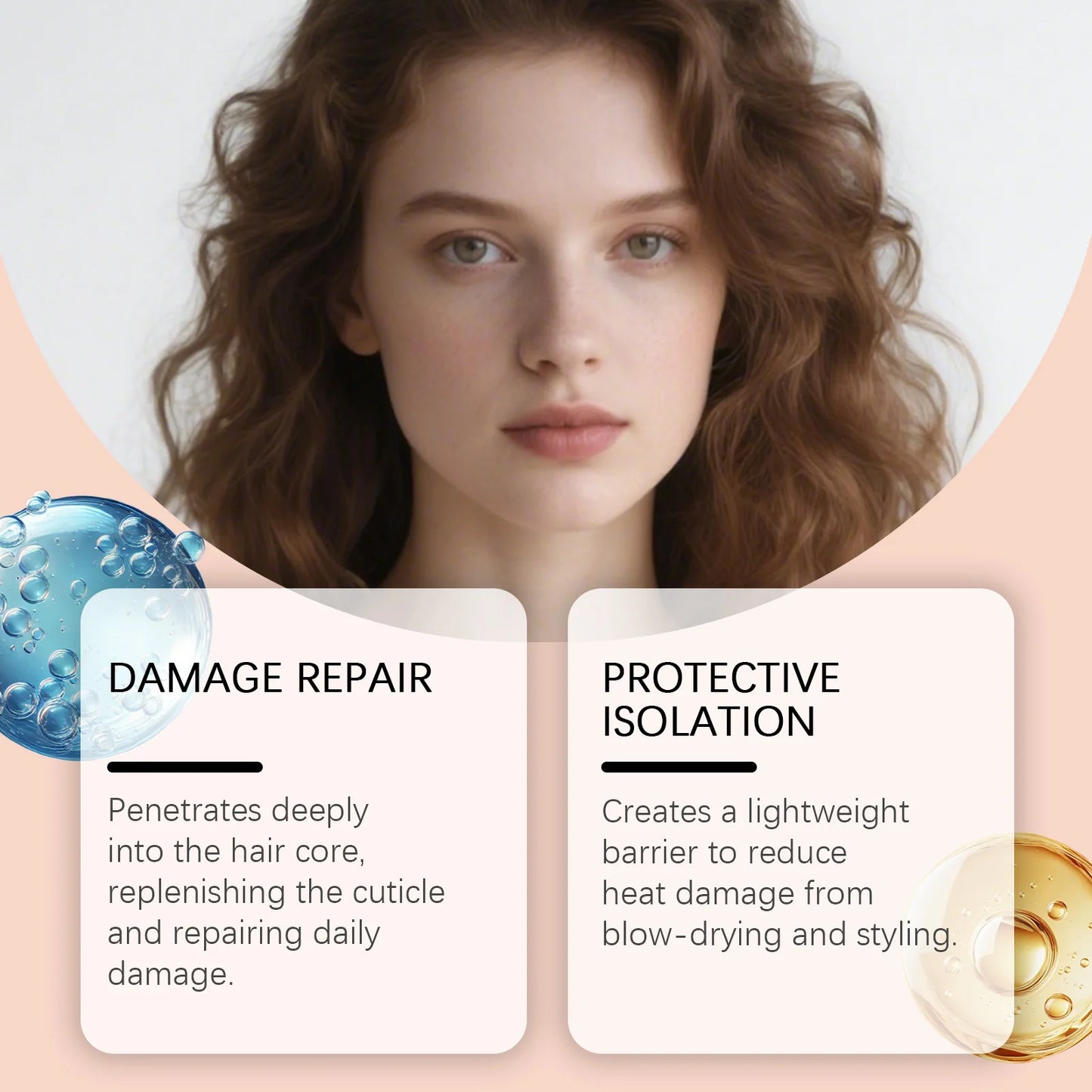 HOEGOA Leave-In Conditioner | Anti-Frizz, Repair & Smooth 100g