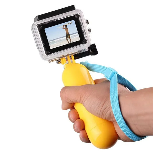 for GoPro Hero 11 10 9 8 DJI Insta360 Accessories Yellow Buoyancy Floating Holder NON-Slip HandleFor Go Pro Accessories Peaceful Pleasures Health and Wellness