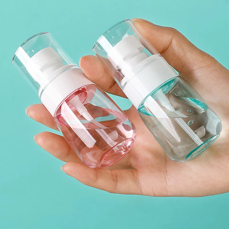 30ml/60ml/100ml Fine Mist Spray Bottle Plastic Bottl Lotion Pump Travel Perfume Water Bottles Refill Peaceful Pleasures Health and Wellness